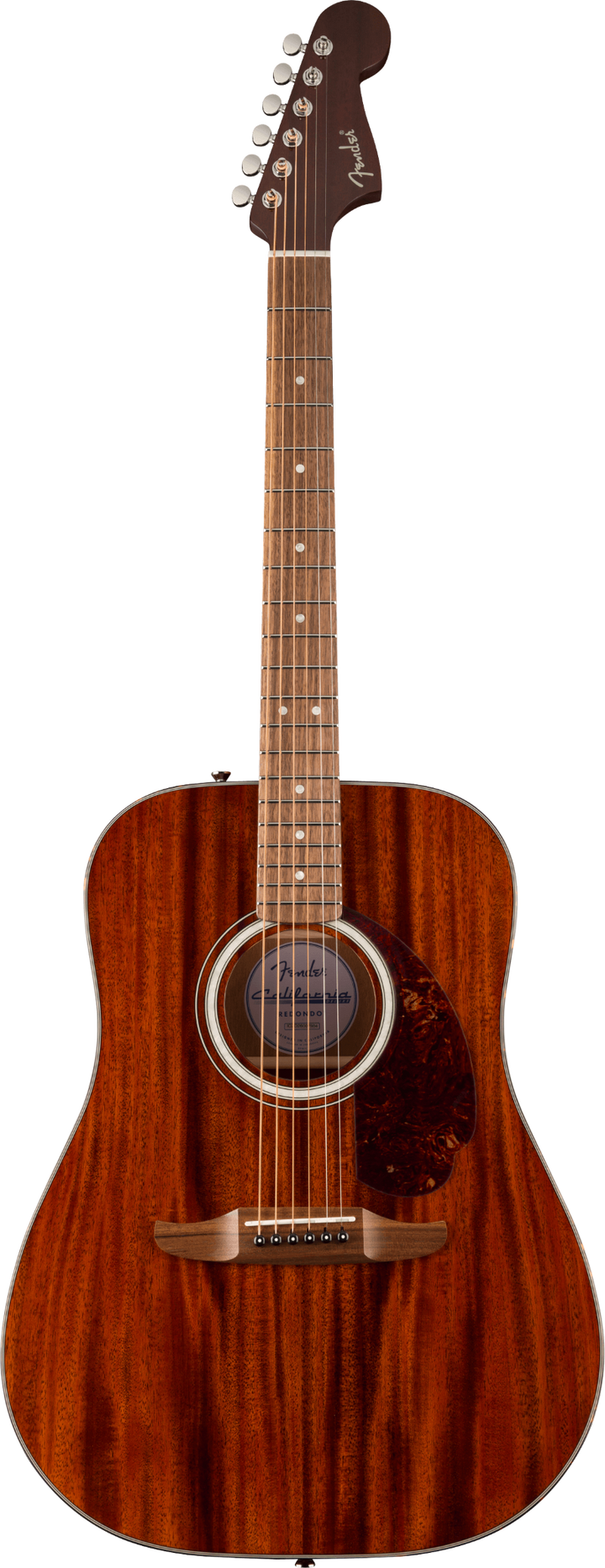 Fender California Deluxe Redondo Mahogany Acoustic Guitar - Natural Mahogany 2