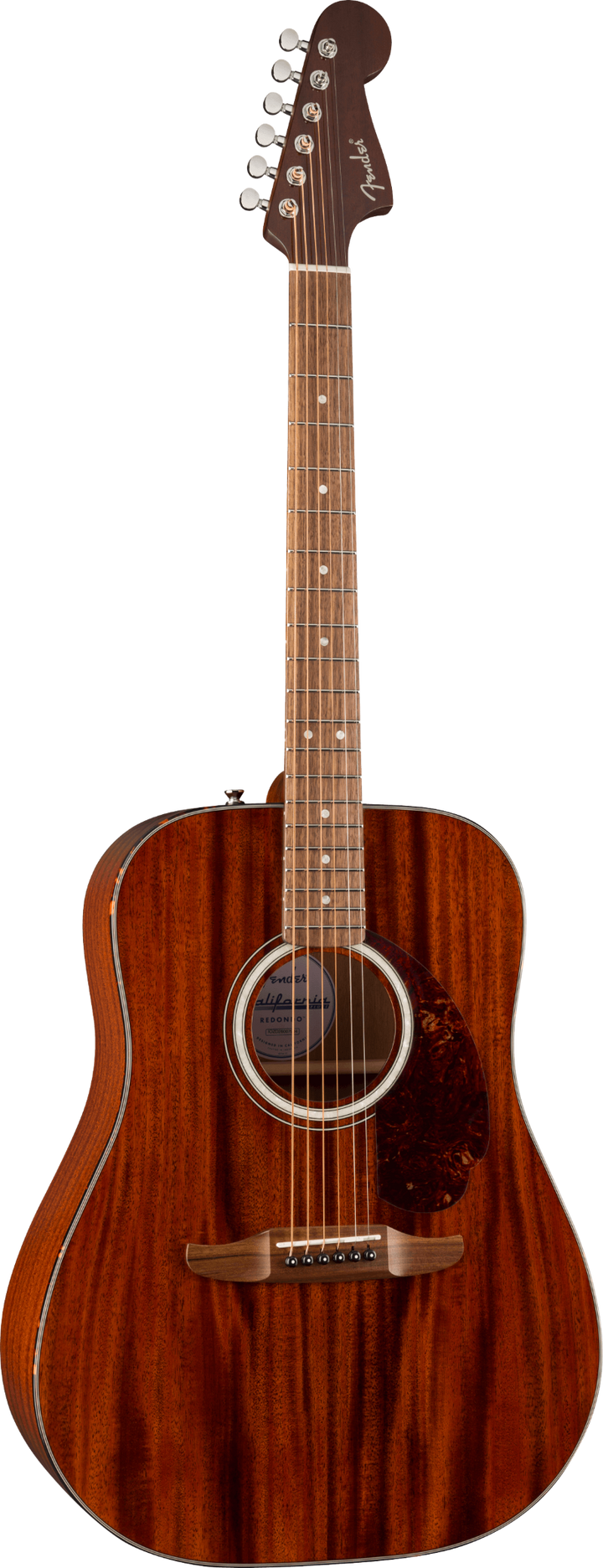 Fender California Deluxe Redondo Mahogany Acoustic Guitar - Natural Mahogany 3