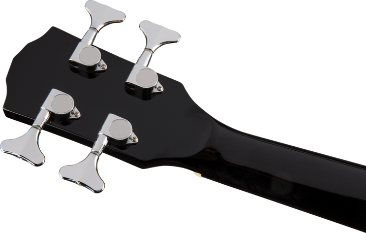Fender CB-60SCE Acoustic Electric Concert Bass Guitar - Black 6