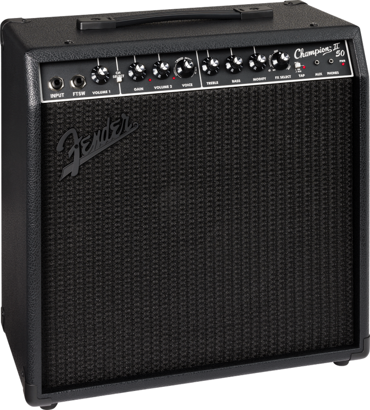 Fender Champion II 50 Watt Combo Amplifier - Blackout 3