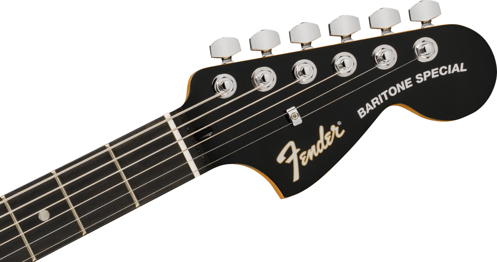Fender Limited Edition Player Fusion Jaguar Baritone Electric Guitar - Black 5