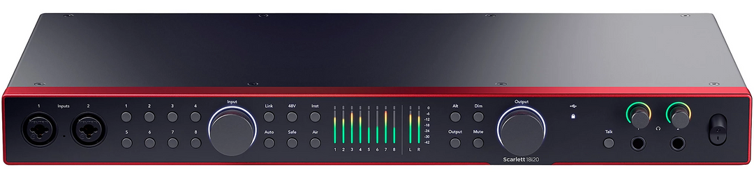 Focusrite Scarlett 18i20 4th Gen USB Audio Interface