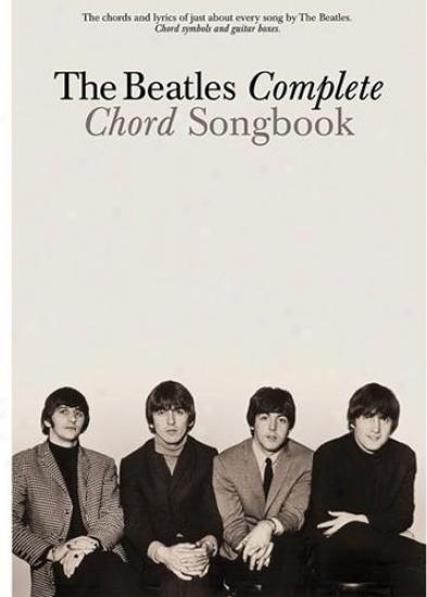 Hal Leonard Beatles Complete Chord Songbook