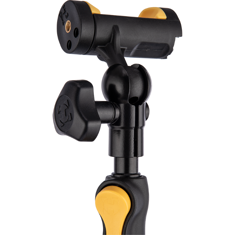 Hercules DG167B-FS1 Camera And Lighting Floor Stand - With Smartphone Adaptor 4