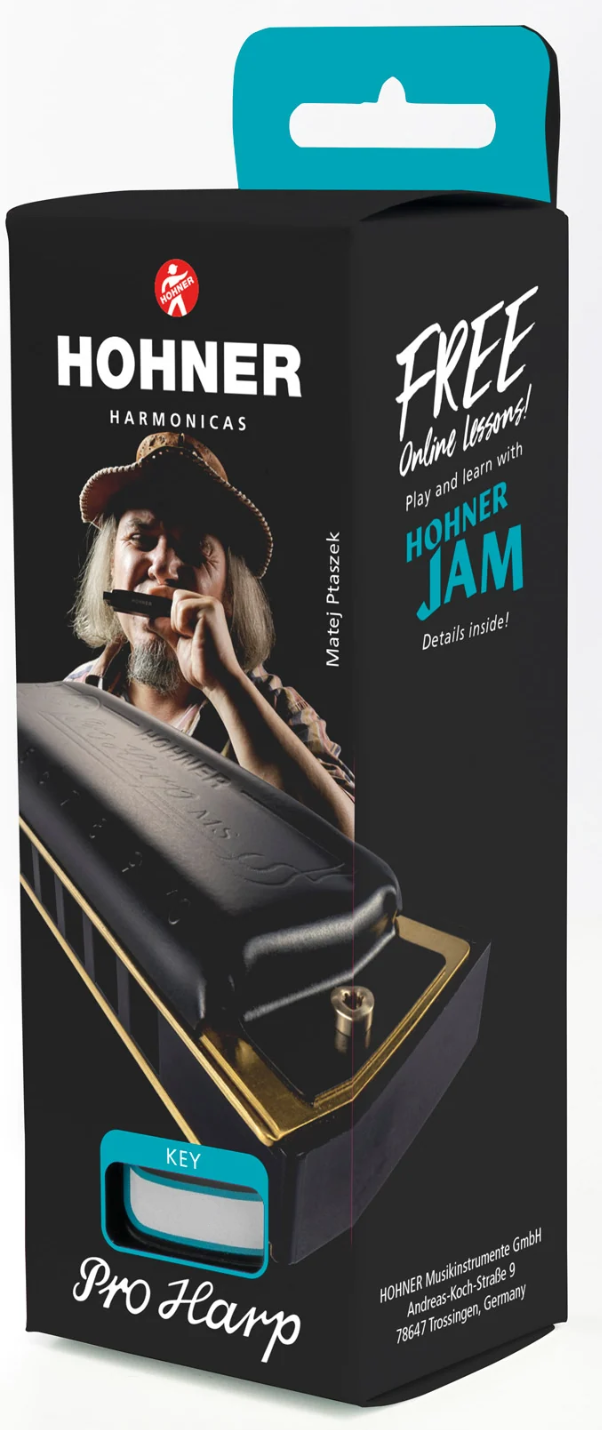Hohner MS Series 562BXA Pro Harp - Key Of G