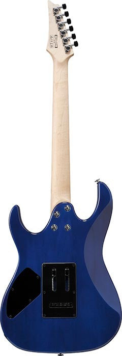 Ibanez GRX70QATBB Electric Guitar - Transparent Blue Burst 5