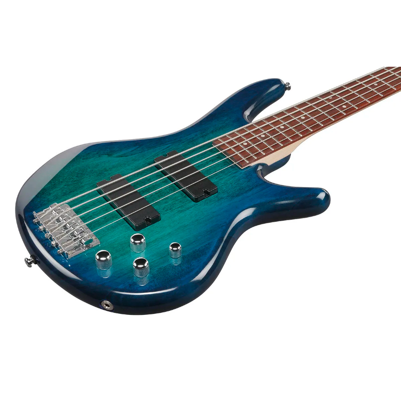 Ibanez GSR205BMT 5-String Electric Bass Guitar - Blue Moon Burst 6