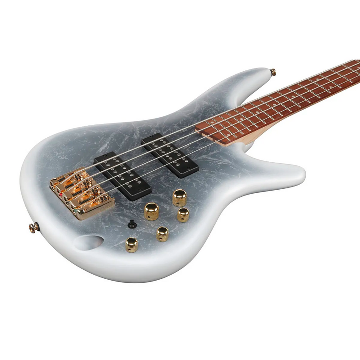 Ibanez SR300EDXFBM Electric Bass Guitar - Frozen Black Glacier Matte 6