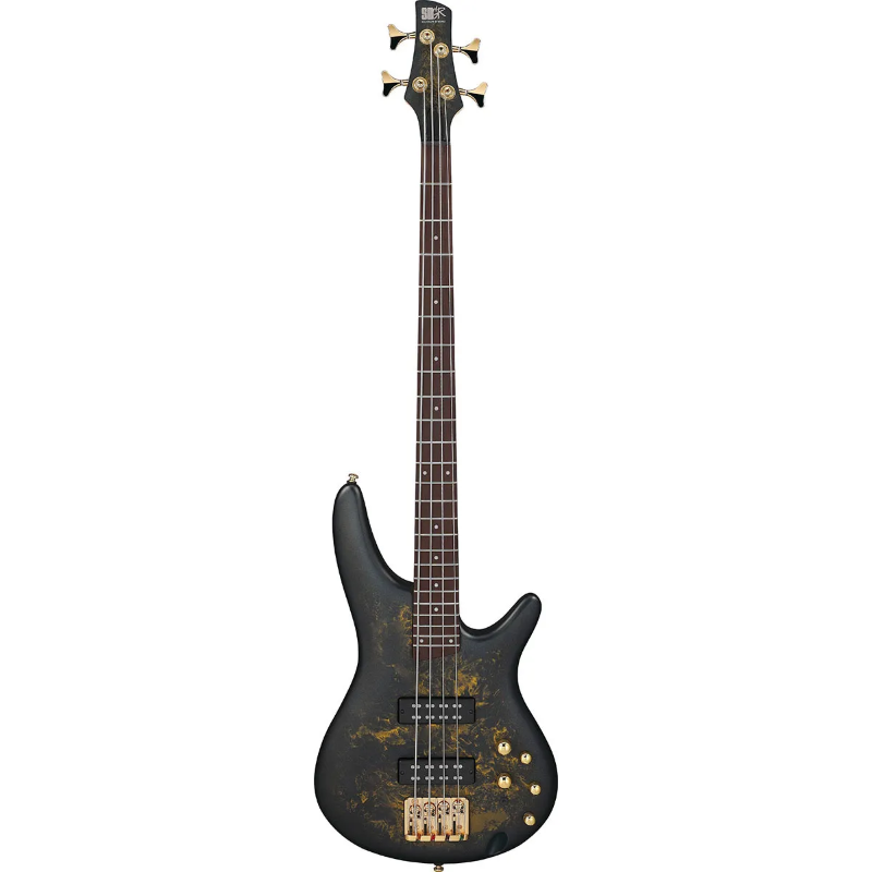 Ibanez SR300EDXFDM Electric Bass Guitar - Frozen Gold Matte 2