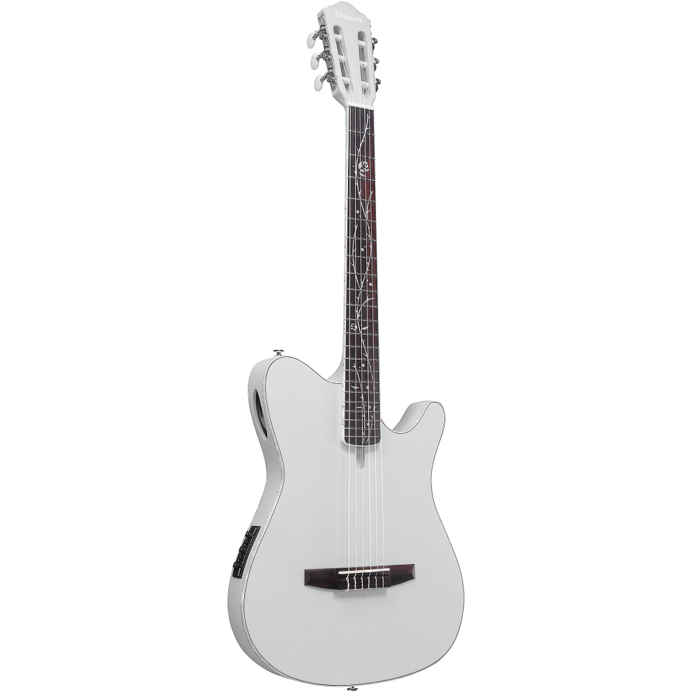 Ibanez TOD10NSMF Classic Acoustic Electric Guitar - Silver Metallic Flat 7