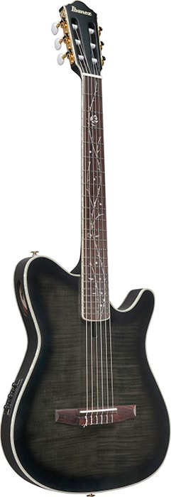 Ibanez TOD20FMNBFL Classic Acoustic Electric Guitar - Black Burst Fade 2