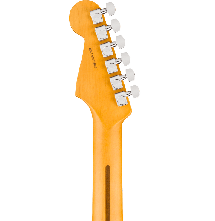 Fender American Professional Stratocaster Electric Guitar - Natural headstock, back
