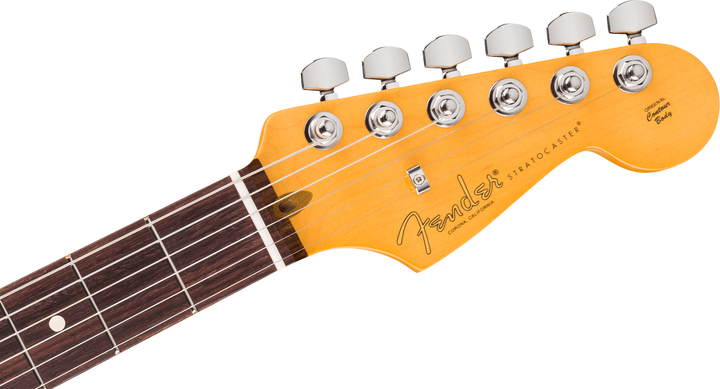 Fender American Professional Stratocaster Electric Guitar - Dark Night headstock