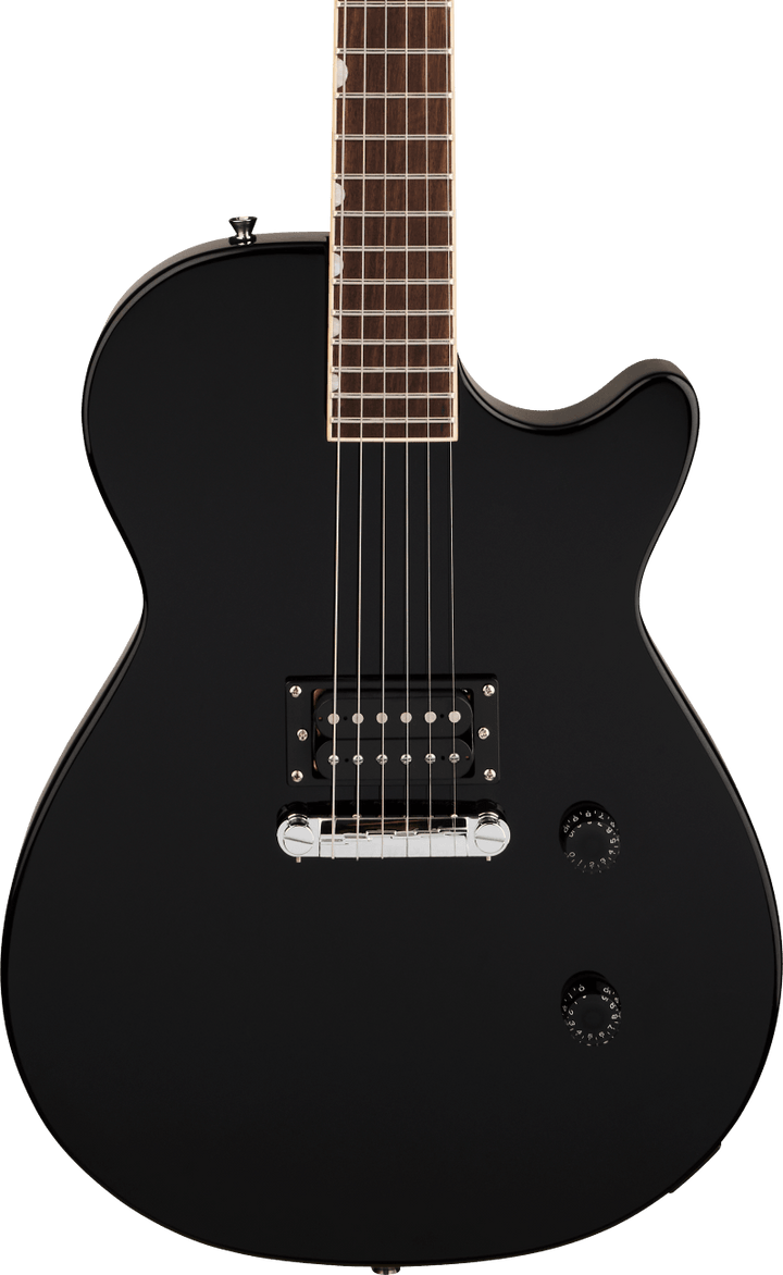 Gretsch Streamliner Jet Club Electric Guitar - Jet Black — Three quarter front 1