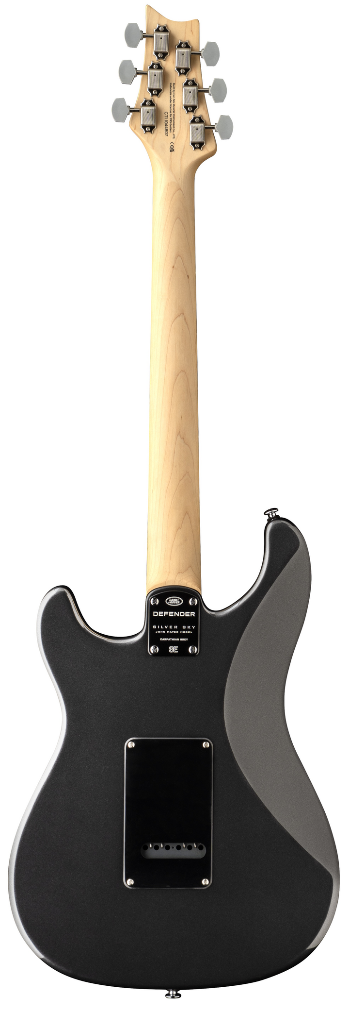 PRS SE Silver Sky Defender 'Limited Edition' Electric Guitar - Carpathian Grey — back view