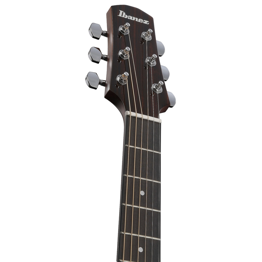 Ibanez Advanced Acoustic AAD58E Acoustic Electric Guitar - Natural High Gloss headstock