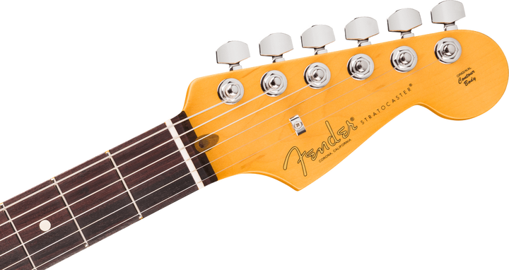 Fender American Professional Stratocaster Electric Guitar - Oxblood headstock