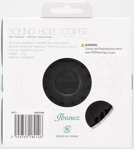 Ibanez ISC1 Sound Hole Cover — Packaging 2