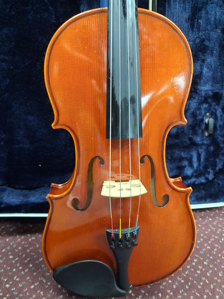 Used Samuel Eastman VA80 16' Viola - With Hardshell Case and Bow — three-quarter front view