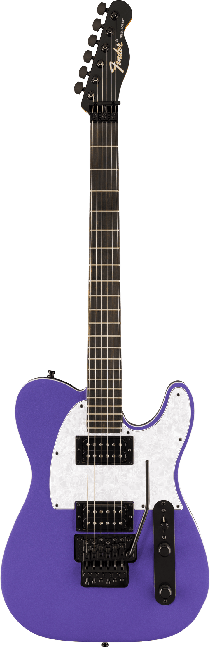 Fender 'Limited Edition' Player Fusion Telecaster HH Electric Guitar - Aura Metallic w/Floyd Rose