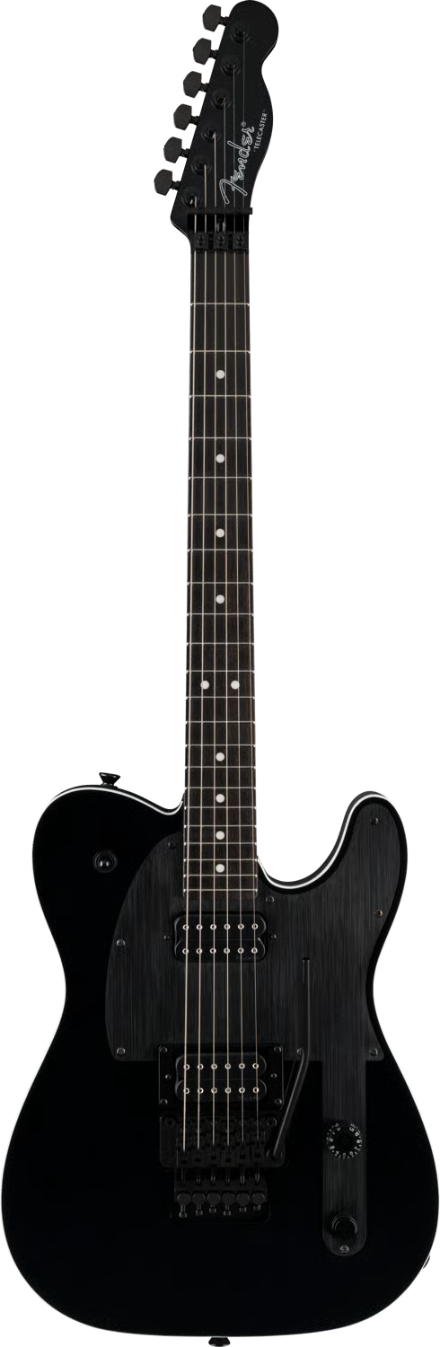Fender John 5 Phantom Telecaster Electric Guitar - Black