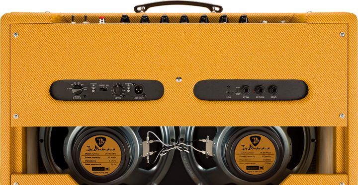 Fender Tone Master '59 Twin Joe Bonamassa Edition  - Tweed detail