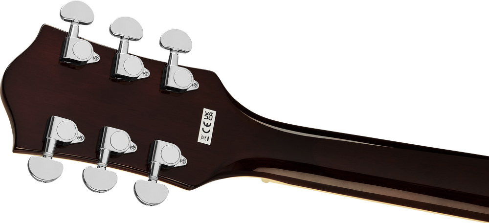Gretsch G2622 Streamliner Center Block Double-Cut Electric Guitar - Copper Metallic w/V-Stoptail headstock, back