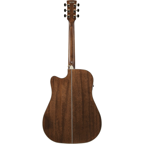 Ibanez Artwood AW391CE Acoustic-electric Guitar - Black High Gloss — Back 2