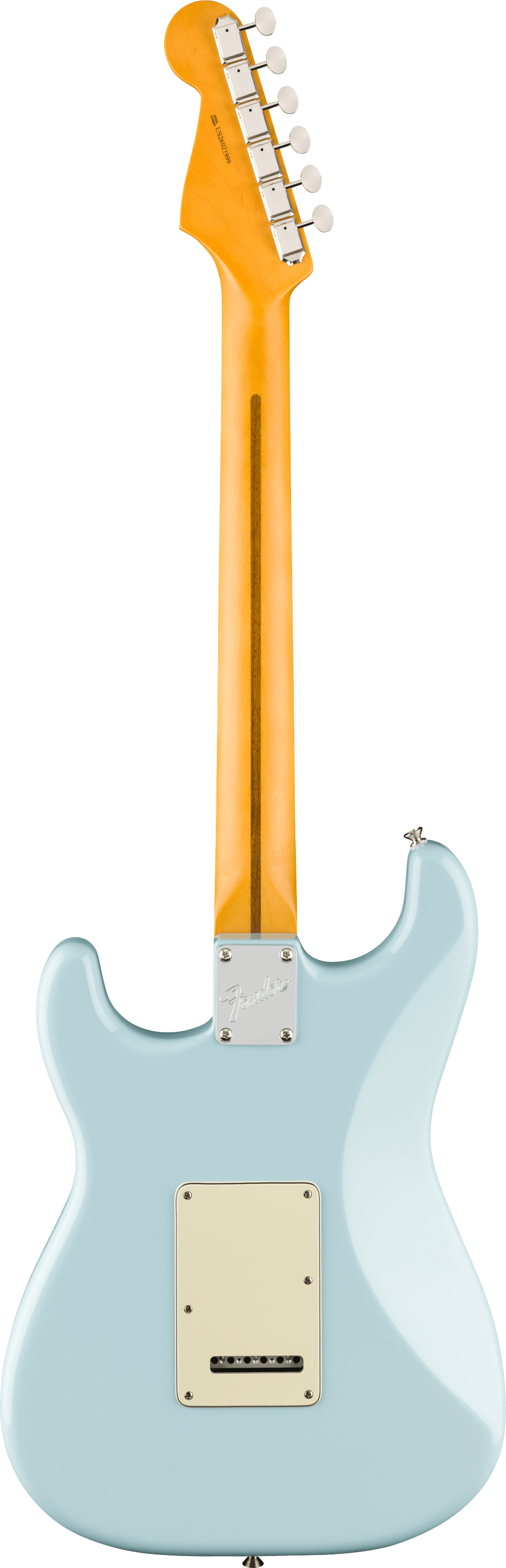 Fender 'Limited Edition' American Professional Classic Stratocaster - Daphne Blue — back view