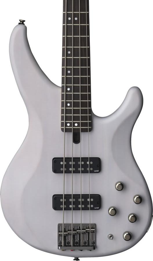 Yamaha TRBX504 4 String Bass Guitar - Translucent White