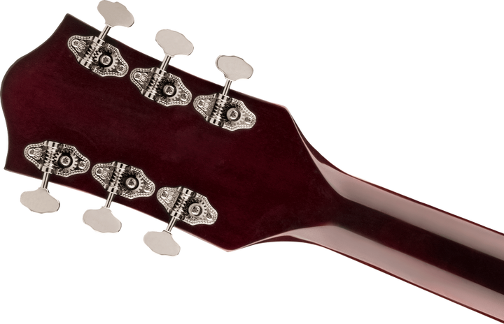 Gretsch G5420T Electromatic Classic Hollow Body Single-Cut Electric Guitar - Walnut Stain With Bigsby headstock, back