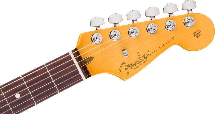 Fender American Professional Stratocaster HSS Electric Guitar - Dark Night headstock