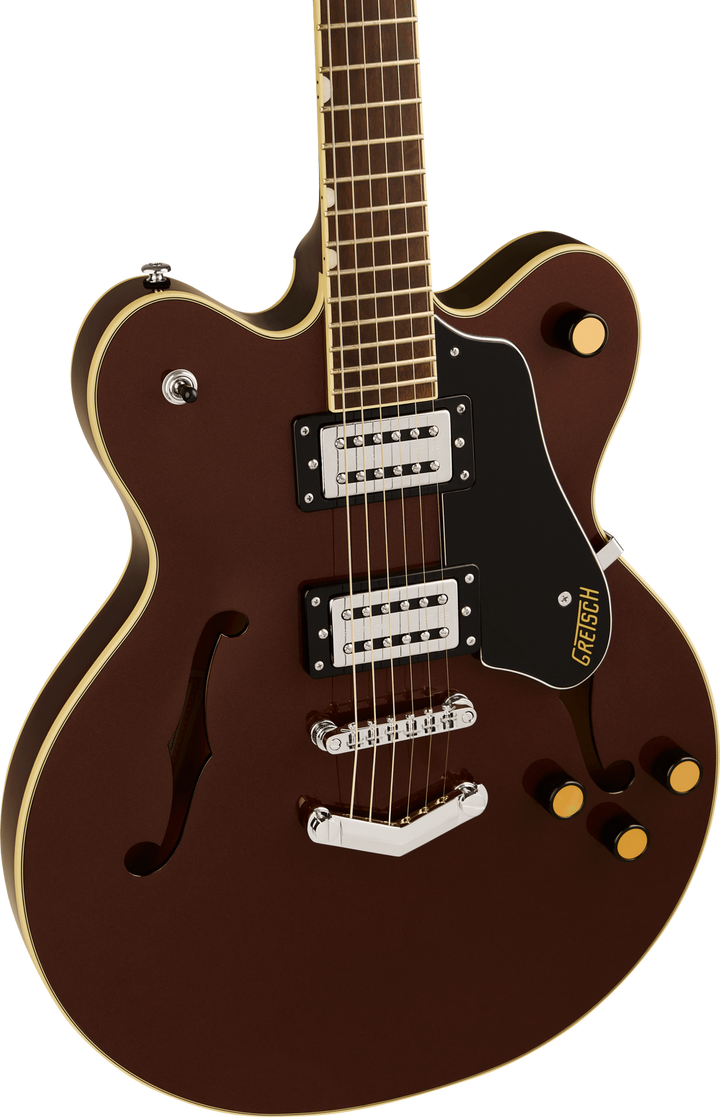 Gretsch G2622 Streamliner Center Block Double-Cut Electric Guitar - Copper Metallic w/V-Stoptail — Three quarter front 2