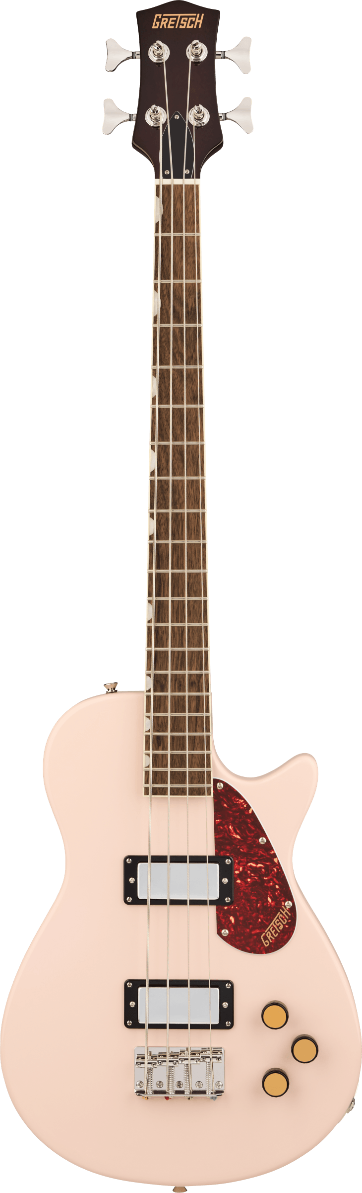 Gretsch Streamliner Jet Club Bass Single-Cut Electric Bass Guitar - Shell Pink