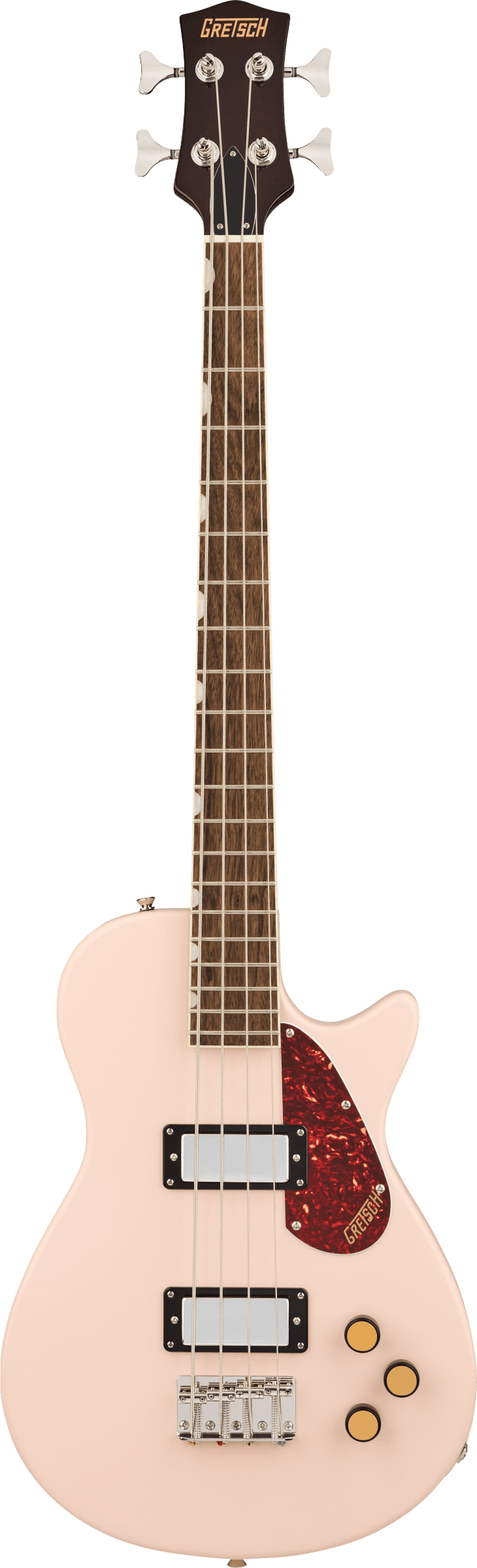 Gretsch Streamliner Jet Club Bass Single-Cut Electric Bass Guitar - Shell Pink