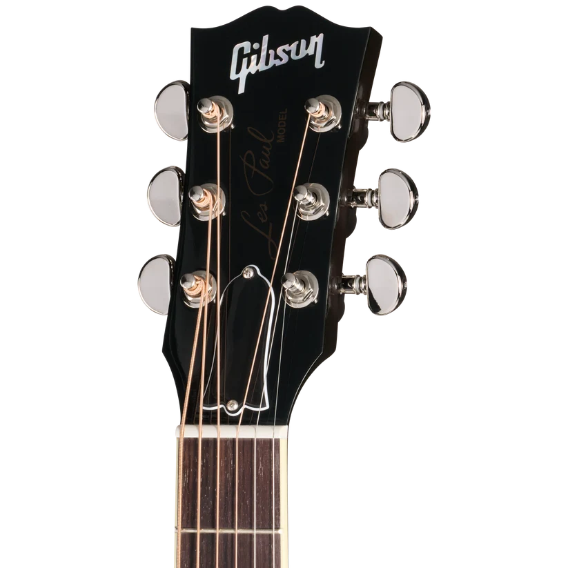 Gibson Les Paul Parlor Acoustic Electric Guitar - Vintage Sunburst headstock