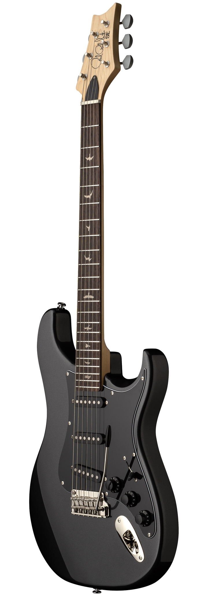 PRS SE Silver Sky Defender 'Limited Edition' Electric Guitar - Carpathian Grey — front angle