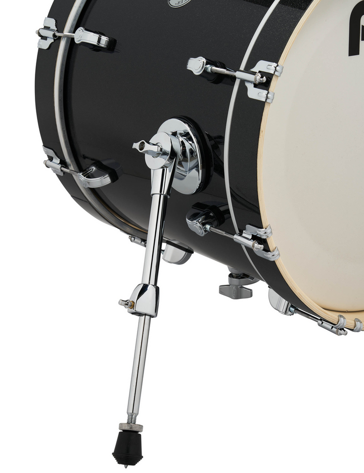 PDP New Yorker 4-Piece Drum Set Shell Pack - Black Onyx Sparkle — Detail 2