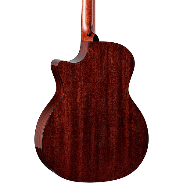 Taylor 314ce Next Generation Acoustic Electric Guitar - Natural — three-quarter back view