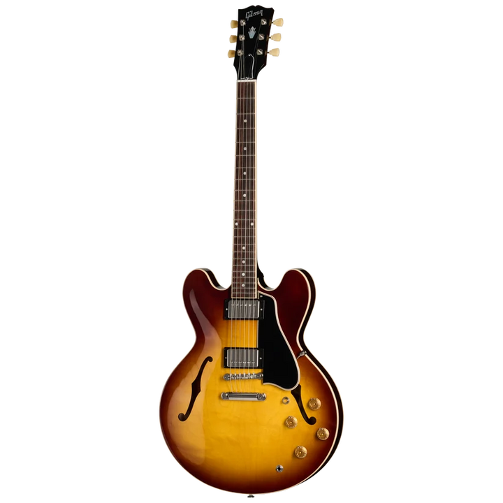 Gibson ES-335 '50s Semi-Hollowbody Electric Guitar - Vintage Tobacco Burst — front angle