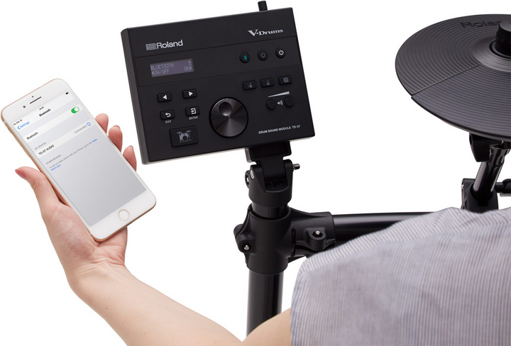 Roland TD-07KV2 V-Drums Electronic Drum Set in use