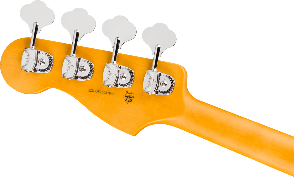 Fender American Professional Precision Bass Guitar - Natural headstock, back
