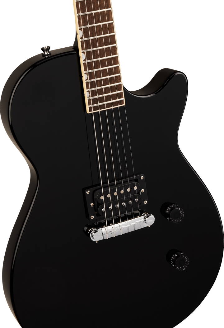 Gretsch Streamliner Jet Club Electric Guitar - Jet Black — Three quarter front 2