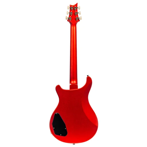 PRS S2 McCarty 594 Thinline Standard Satin Electric Guitar - Red Apple Metallic — back view