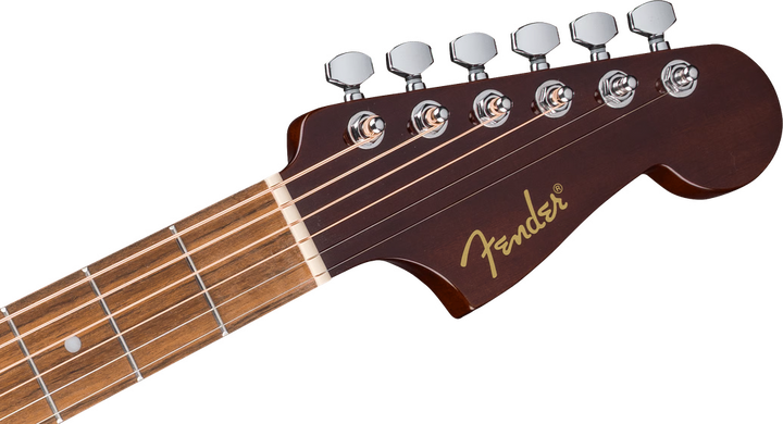 Fender California Standard Redondo CE Acoustic Electric Guitar - 3 Color Sunburst headstock