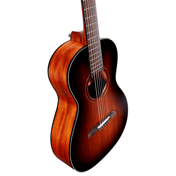 Alvarez AP66 Artist Parlor Acoustic Guitar - Shadowburst — Three quarter front 2