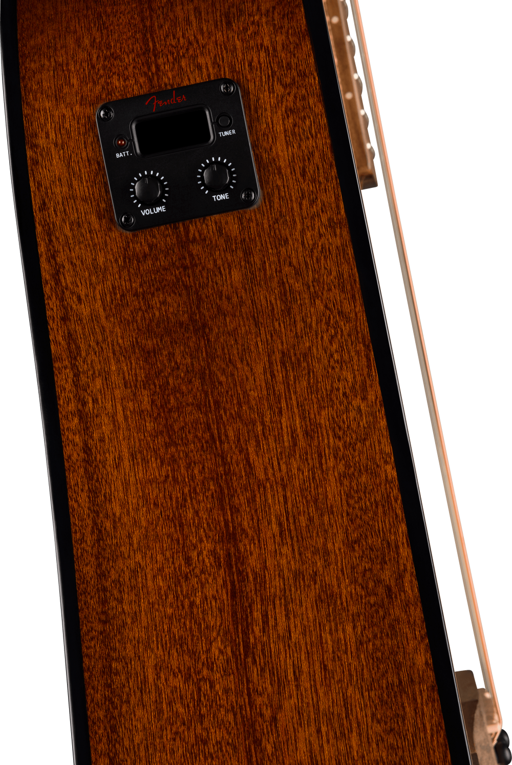 Fender California Standard Redondo CE Acoustic Electric Guitar - Natural controls