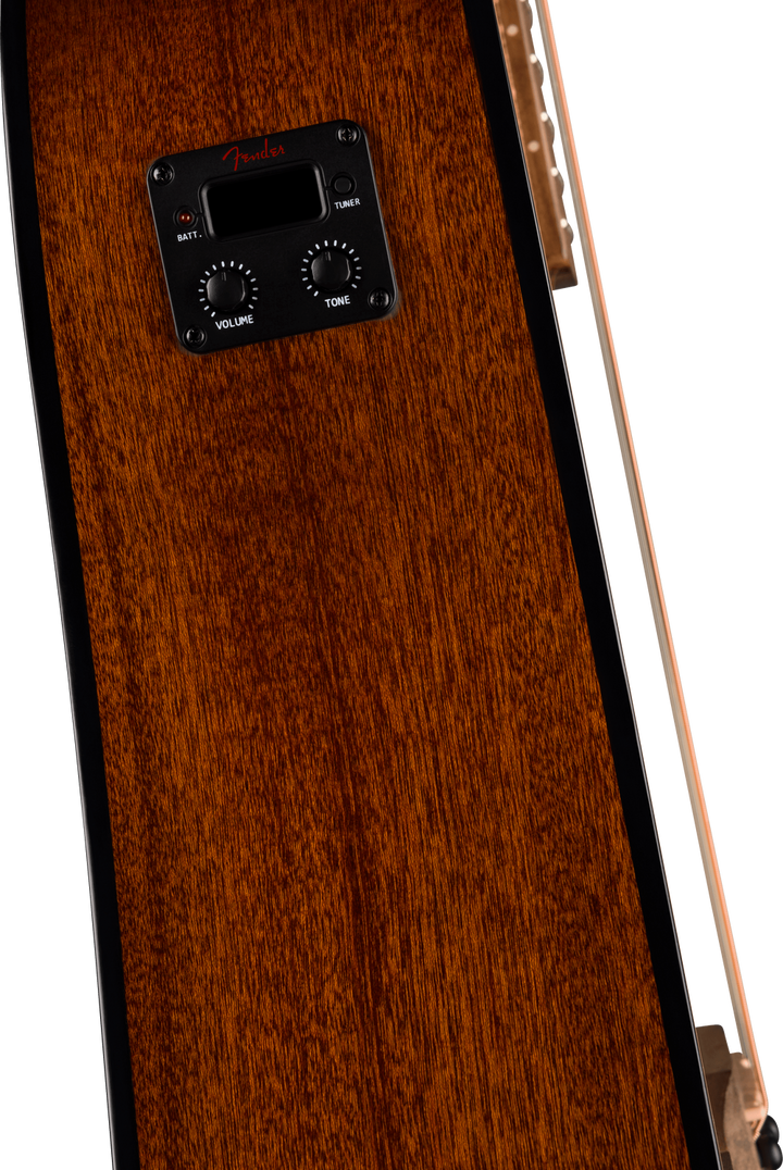 Fender California Standard Redondo CE Acoustic Electric Guitar - Natural controls