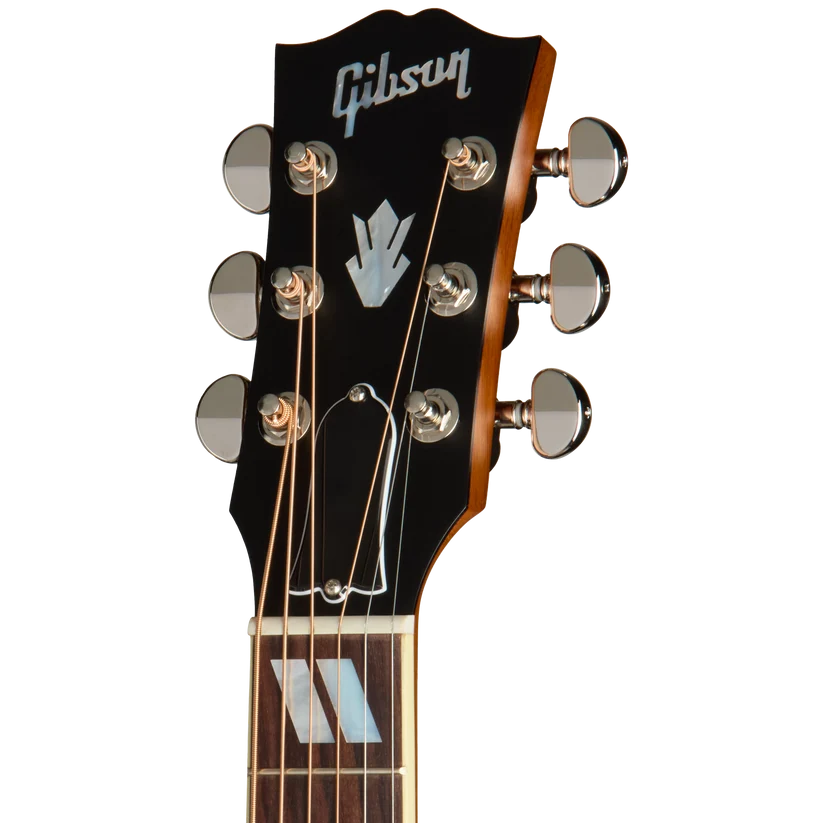 Gibson Hummingbird Acoustic Guitar - Faded Heritage Cherry Sunburst headstock