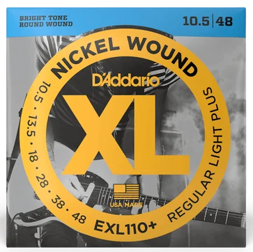 D'Addario EXL110 PLUS  Electric Guitar Strings - Regular Light